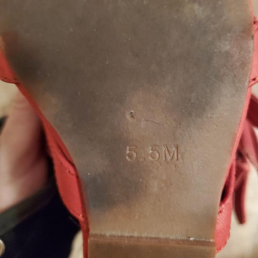 JEFFREY CAMPBELL ZIP 2 BRICK RED SUEDE PLATFORM WEDGES - Picture 5 of 15